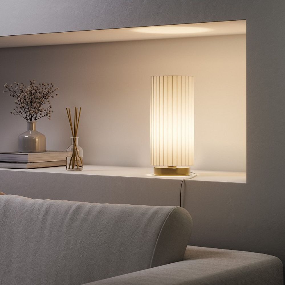 Настольная лампа декоративная Eurosvet Kreis 101101 латунь