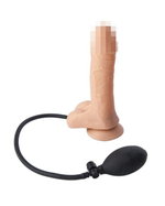 Фаллоимитатор с грушей ToyFa A-toys 19,5 см