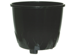 Кашпо Форест 3л, белый/чёрный