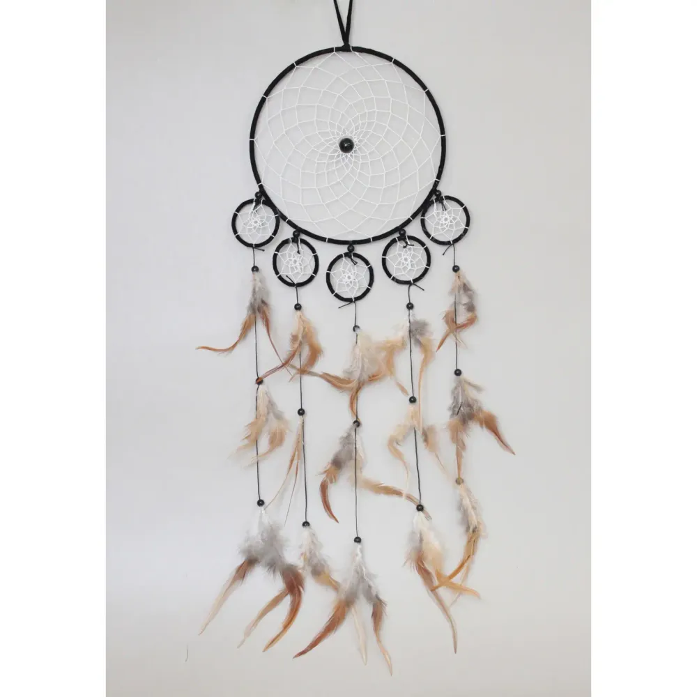 Украшение-оберег «Ловец Снов-Ночной охотник» 20*65см Украшение-оберег «Ловец Снов-Ночной охотник» 20*65см