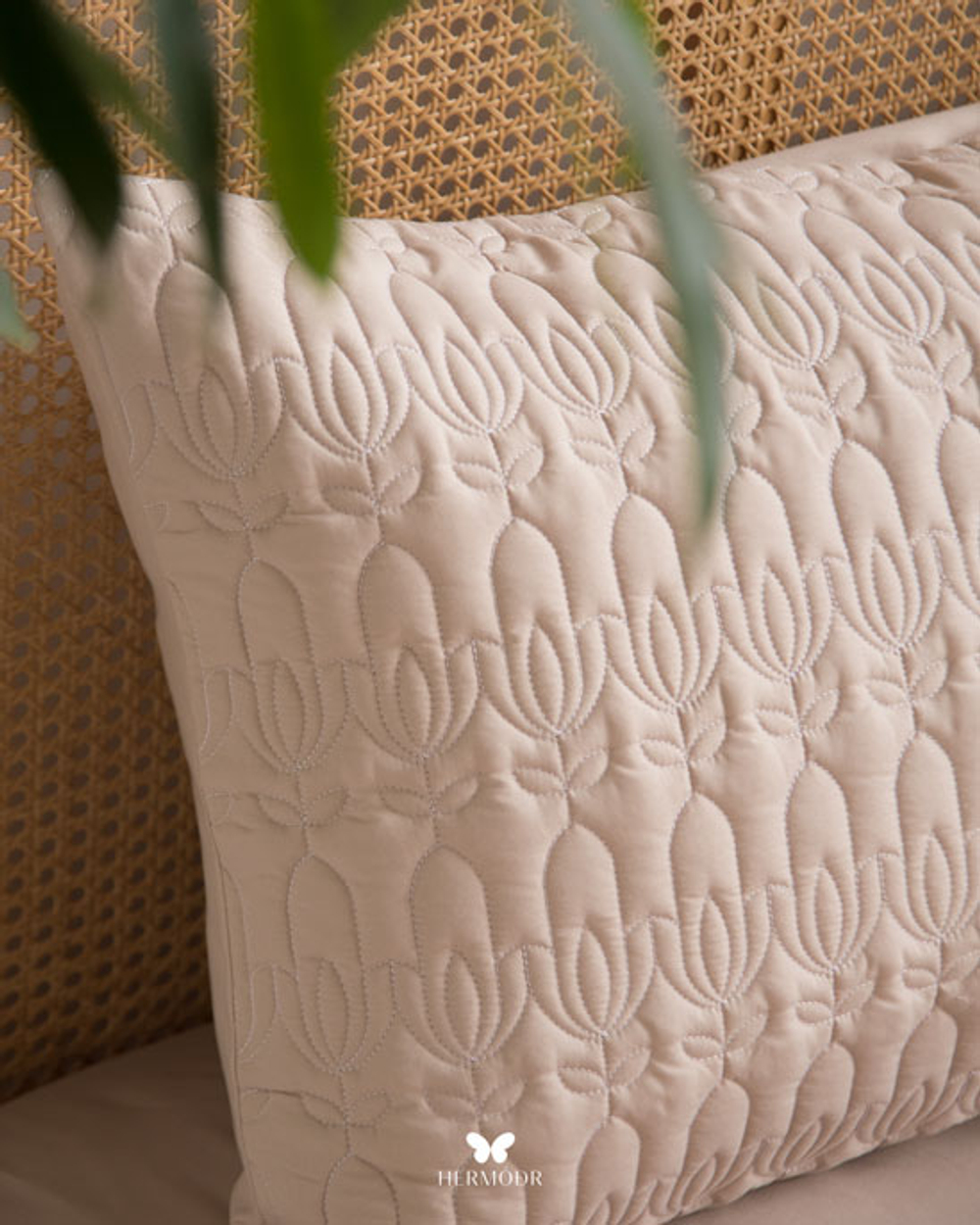 Комплект постельного белья двуспальный Rio Grand Coral Milk Hermodr 7 предметов 130220295 Иран