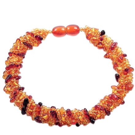 Браслет "Фуршет" янтарь