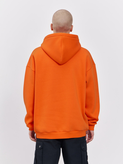 Худи с начесом (оранжевый)