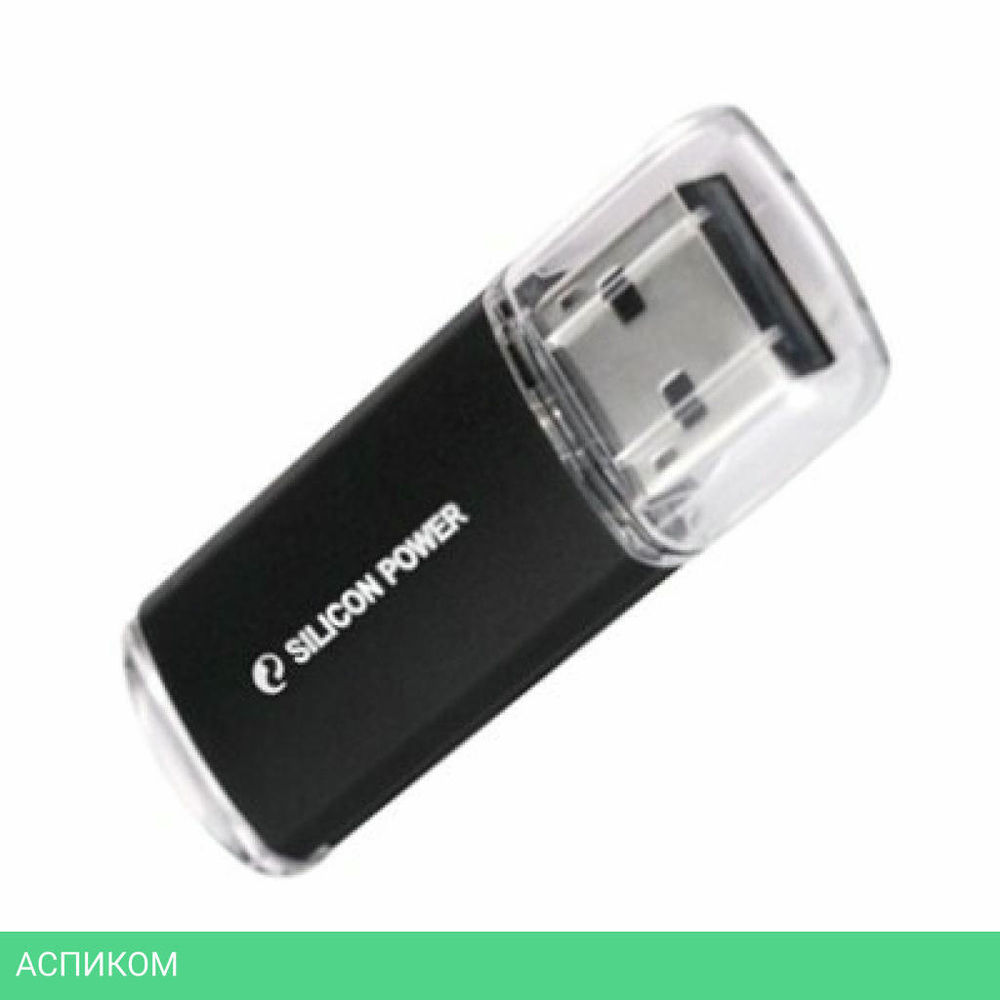 USB Flash-накопитель Silicon-Power Ultima II I-Series 64Gb черный (SP064GBUF2M01V1K)