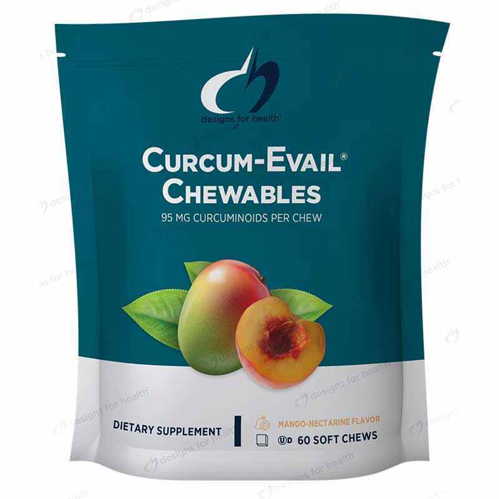 Designs For Health - Curcum-Evail® Chewables - 60 chews