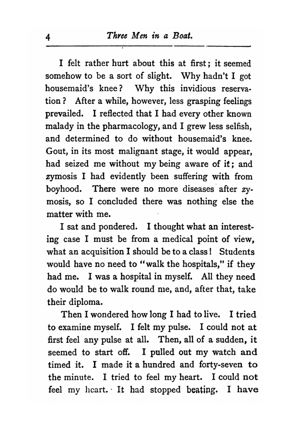 Three men in a boat: (to say nothing of the dog) | J.K. Jerome