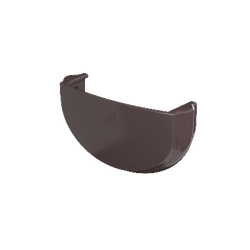 ТН ОПТИМА заглушка желоба, темно-коричневый