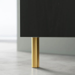 Комбинация для хранения - BESTÅ/ BESTА IKEA/ БЕСТА/БЕСТО ИКЕА, 120х74 см, черный/коричневый