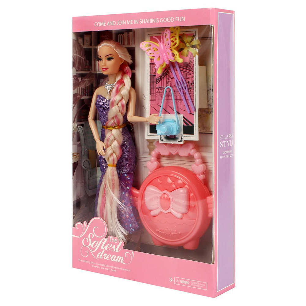 Кукла тип Модель с аксессуарами, коробка PZ020C2