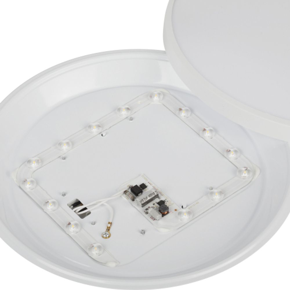 Светильник потолочный светодиодный ЭРА Классик без ДУ SPB-6 Slim Base WH 24W-5K 5000K | Светильники SPB-6 без ДУ