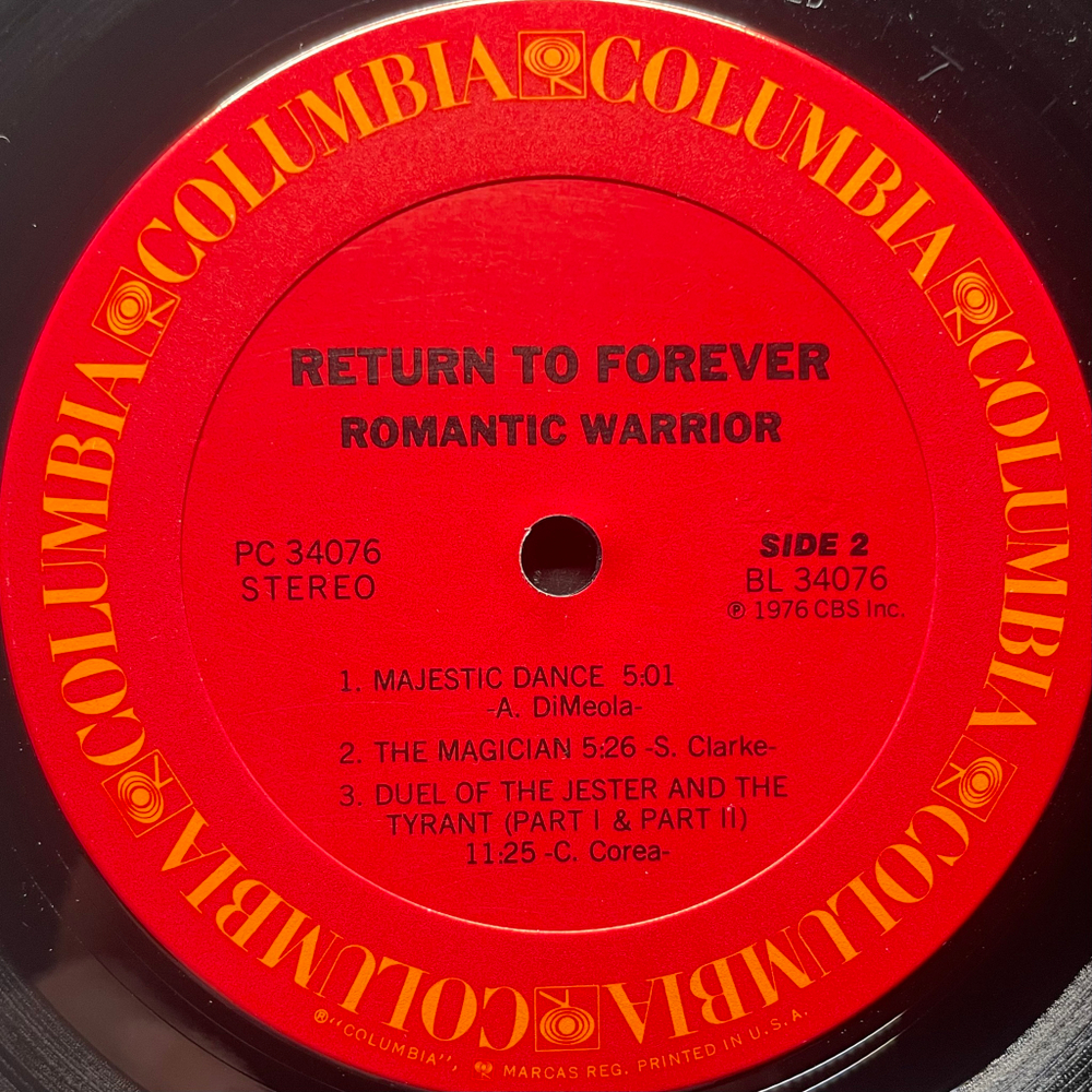 Return To Forever ‎– Romantic Warrior (США 1976г.)