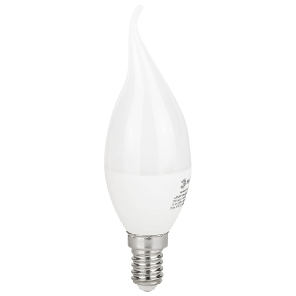 Лампа светодиодная ЭРА RED LINE LED BXS-10W-827-E14 R 10Вт свеча на ветру теплый белый свет Е14 | Лампы cветодиодные Свеча (B/C)