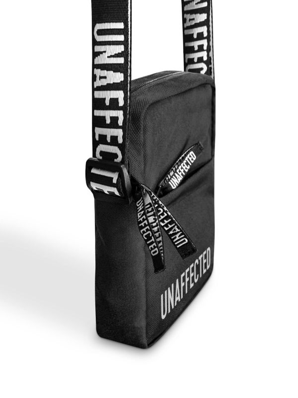 Сумка Мессенджер Unaffected Стропа Черная - фото 5
