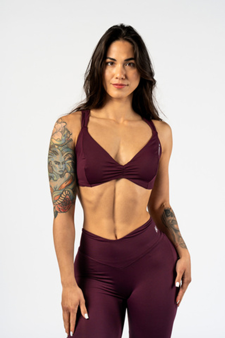 Топ Sports Bra STRONG BEAUTY 424 Бордовый
