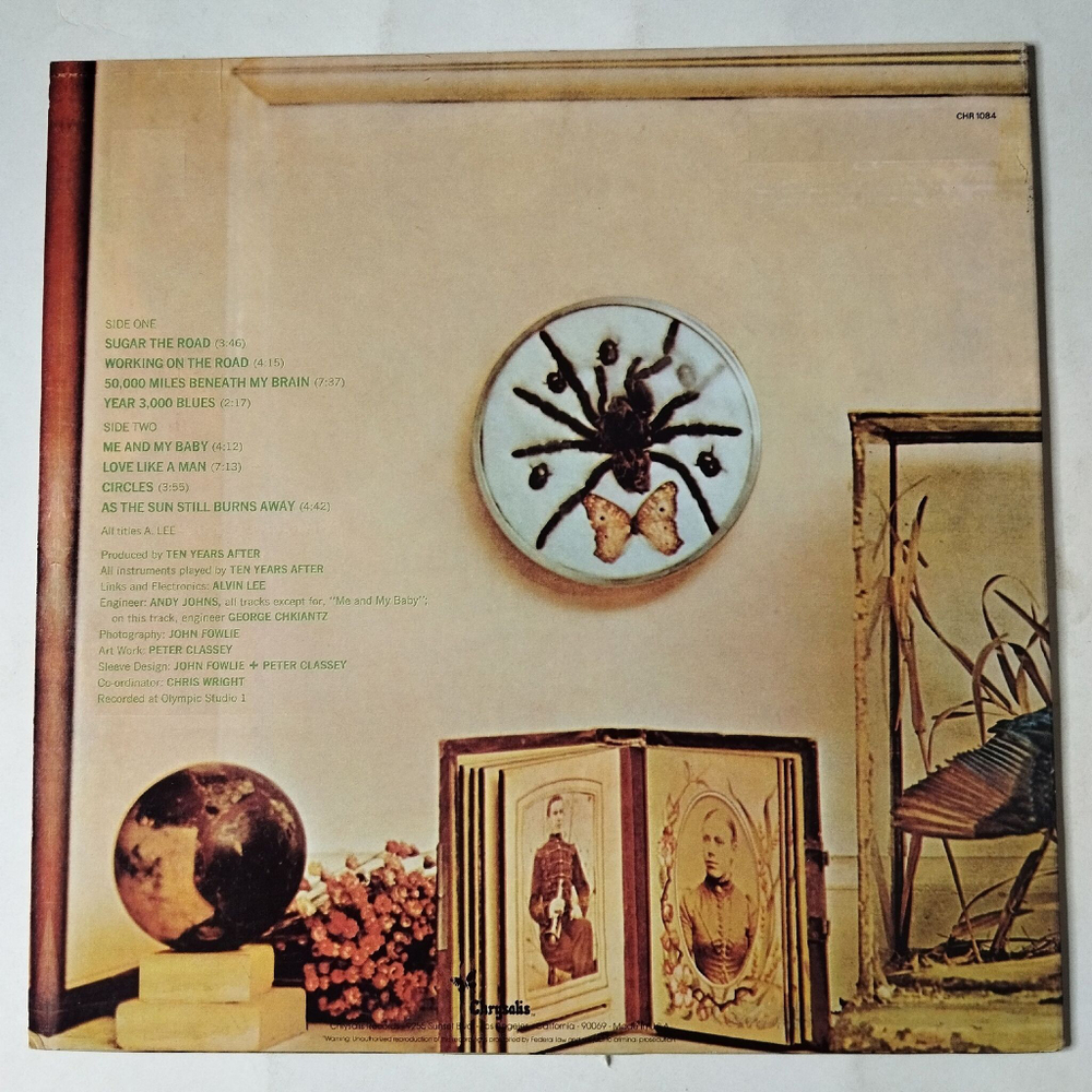 Винтажная виниловая пластинка LP Ten Years After Cricklewood Green (USA 1975)