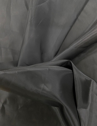 Ткань подкладочная Таффета, 190Т, 55 гр, чёрный