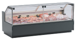 Витрина холодильная MAGMA Beryl plug-in 2500 (мясная, встроенный агрегат) с запасником
