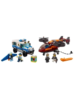 Конструктор Сити "Воздушная полиция: Кража Бриллиантов"