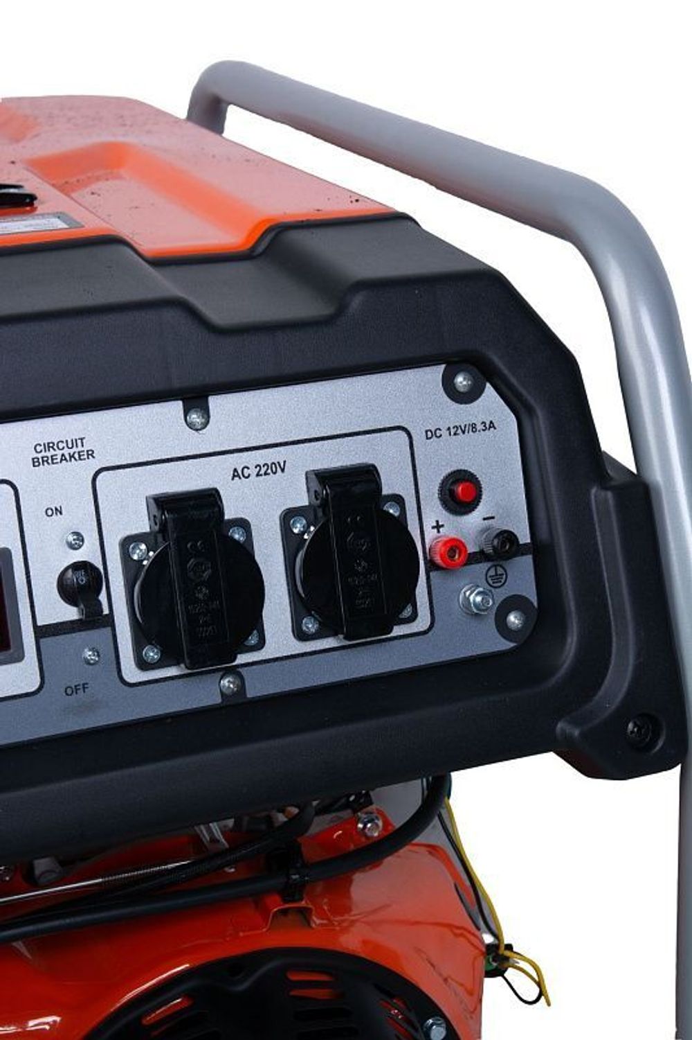 Генератор бензиновый TOR KM6500H - [5 кВт / 220V] ручной пуск