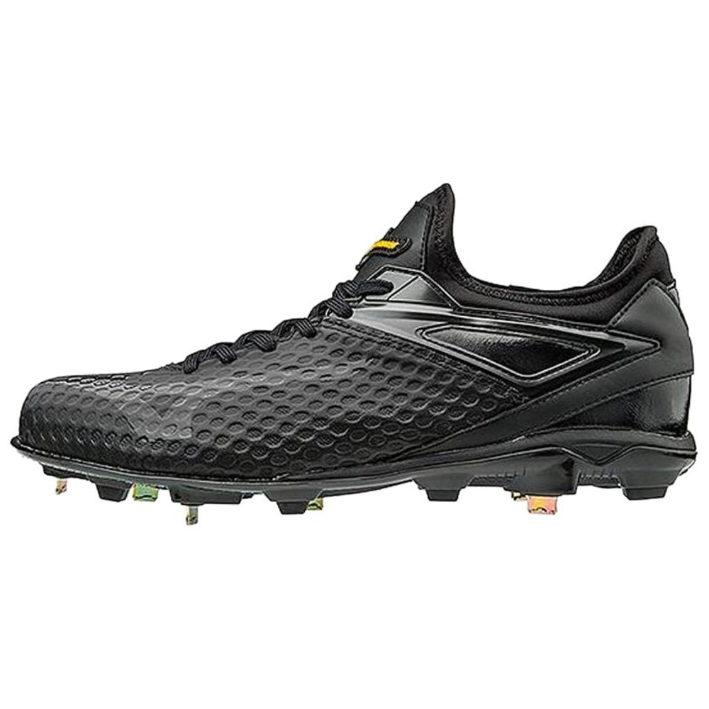 Mizuno Pro Baseball Shoes Men"s Black
