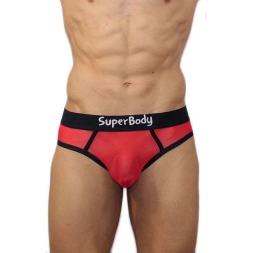 Мужские тонги в сетку Superbody Mesh Brief