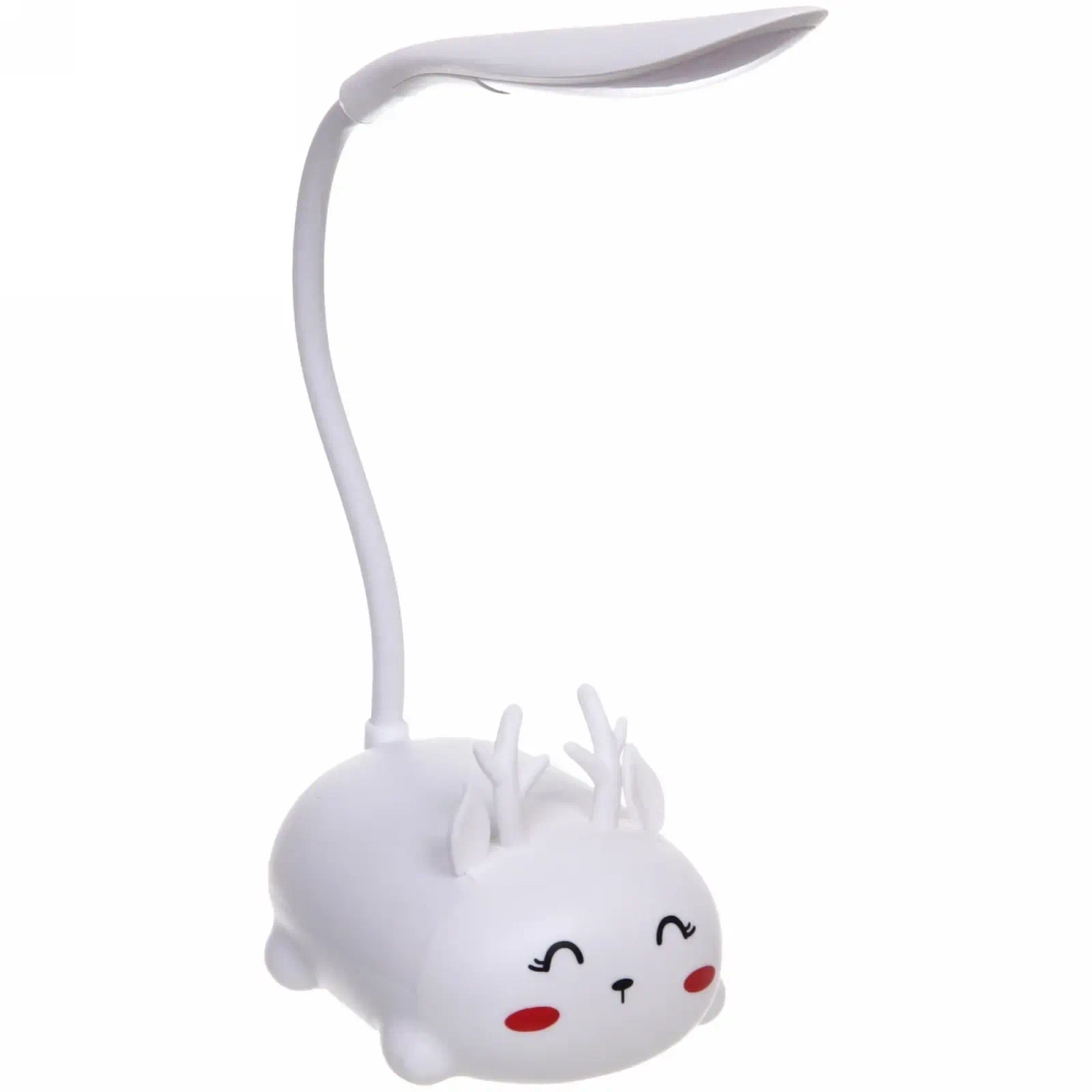 Светильник настольный «Marmalade-Олененок» LED 28,5*9,2*6,8см USB 5v 3w, Белый