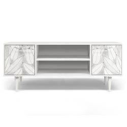 Тумба под ТВ Арт 155см Классик Айс Сильвер