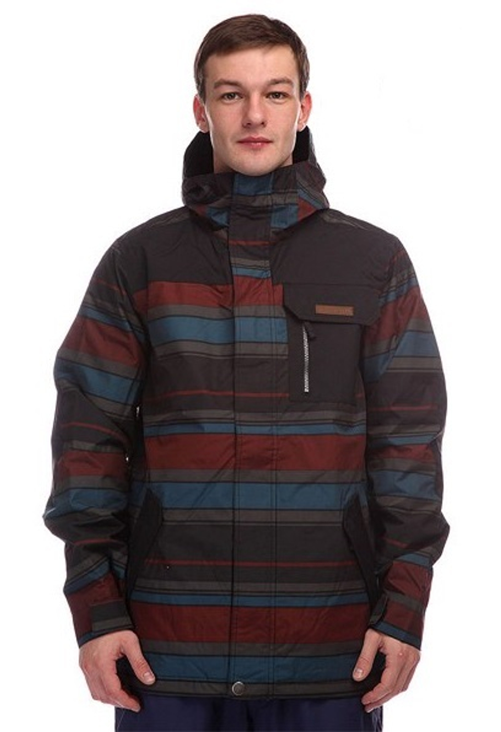 Куртка Burton  MB POACHER JK T BLK LEEDS STRIPE