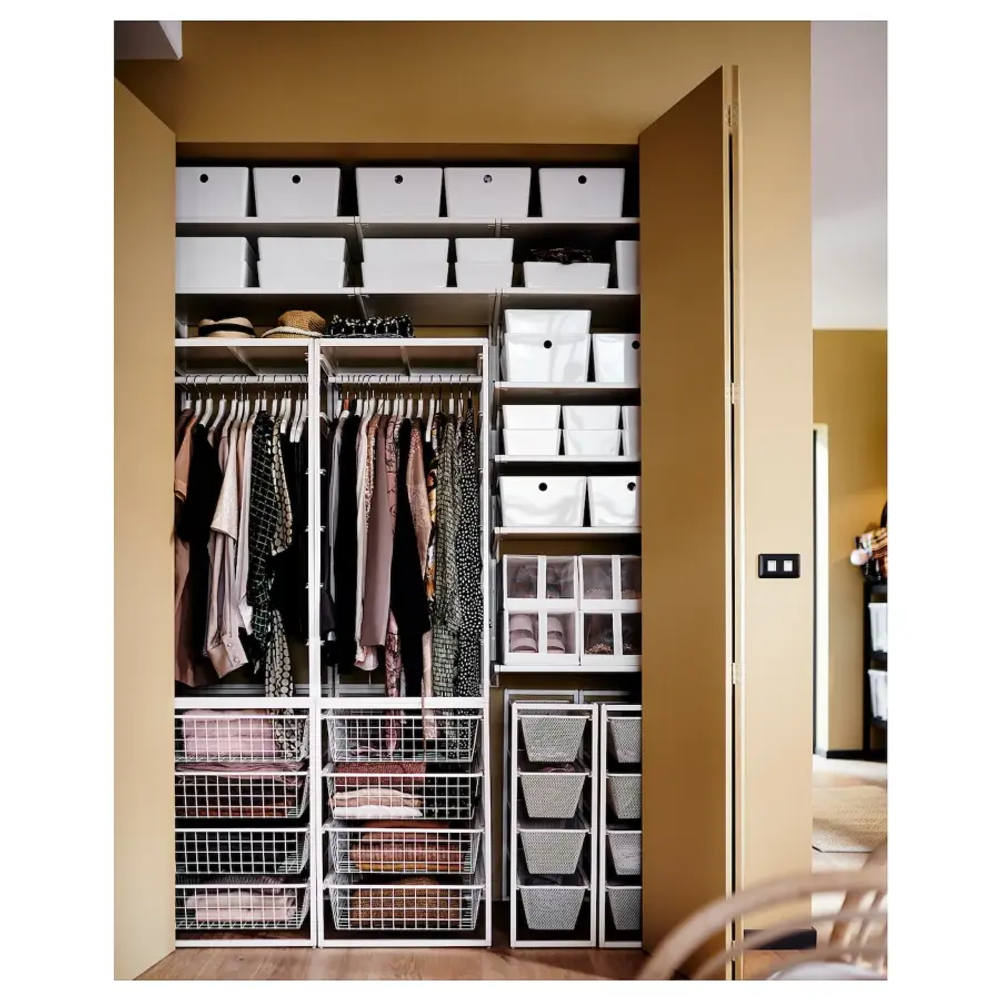 Открытый шкаф - JONAXEL IKEA/ЙОНАХЕЛЬ ИКЕА, 51х99х173 см, белый