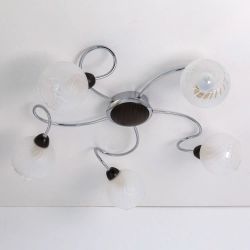 Citilux Одиссей CL130151 Люстра потолочная Венге Хром