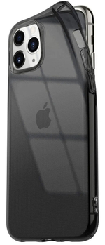 Накладка iPhone 11Pro (5.8") силикон transp кнопки Black Coblue