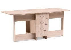 Стол-книжка Глория 606 М 182,2х78х75 с ящиками дуб сонома