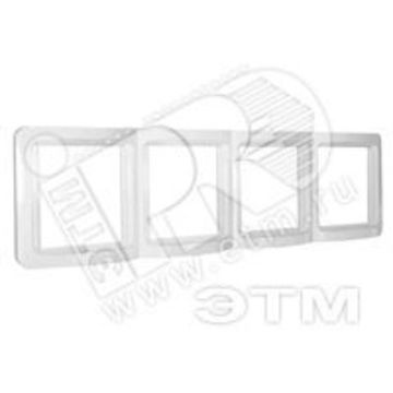 Рамка 4 мест. Валери ВР004В