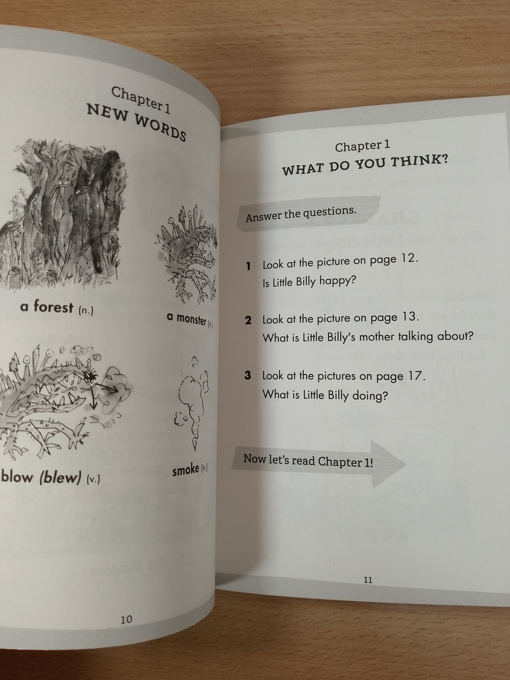 Penguin Readers Level 1: Roald Dahl Billy and the Minpins (ELT Graded Reader)