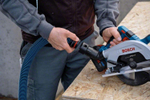 Пила циркулярная аккумуляторная BOSCH GKS 185-LI без АКБ и ЗУ 06016C1221