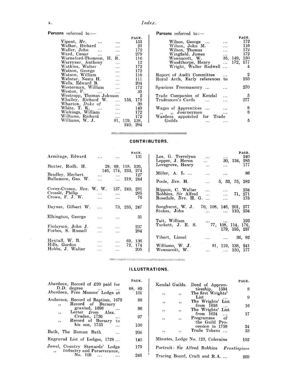 Ars Quatuor Coronatorum. Volume XXXVI | W.J. Songhurst