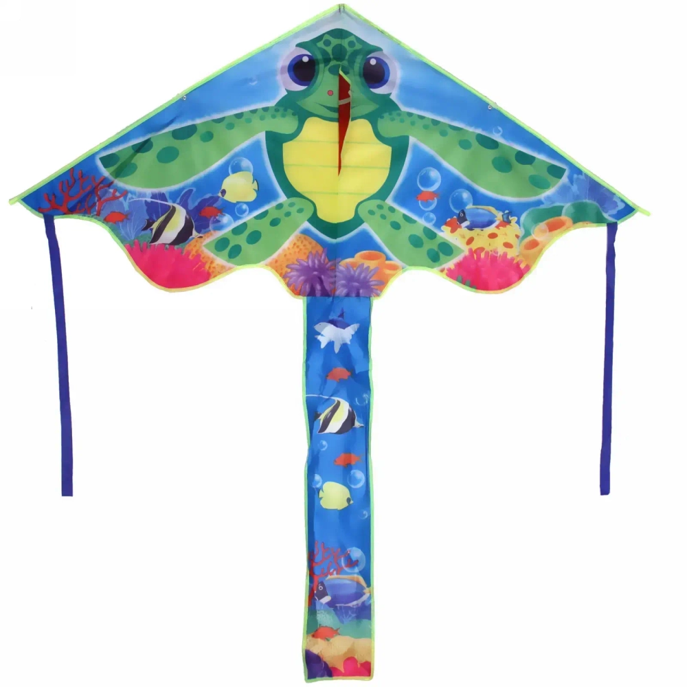 Воздушный змей «Черепашка» 140х140 см,микс