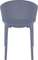 Стул пластиковый  Sky Pro серый