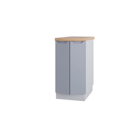 Кухня Модуль СТ 400 Тренто Серый эмалит