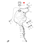 Крышка масляного бака VK540, BR250 и др.