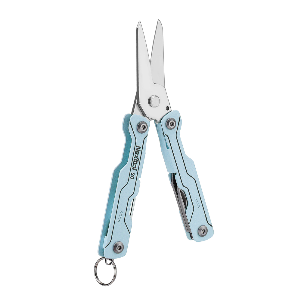 Нож-брелок Nextool Micro Sailor Scissors S0, голубой (NE20417B)