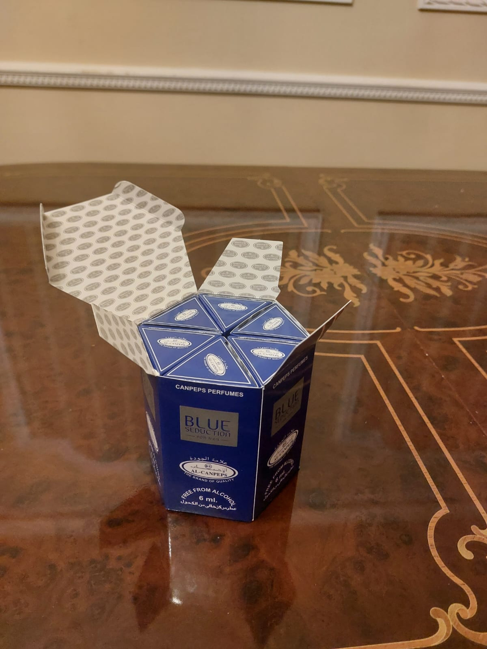 Духи масляные мужские Blue seduction, 6 мл