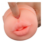 Мастурбатор Lovetoy Cream Ale (рот), телесный