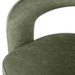 Полукресло Angie, микромех Plush green