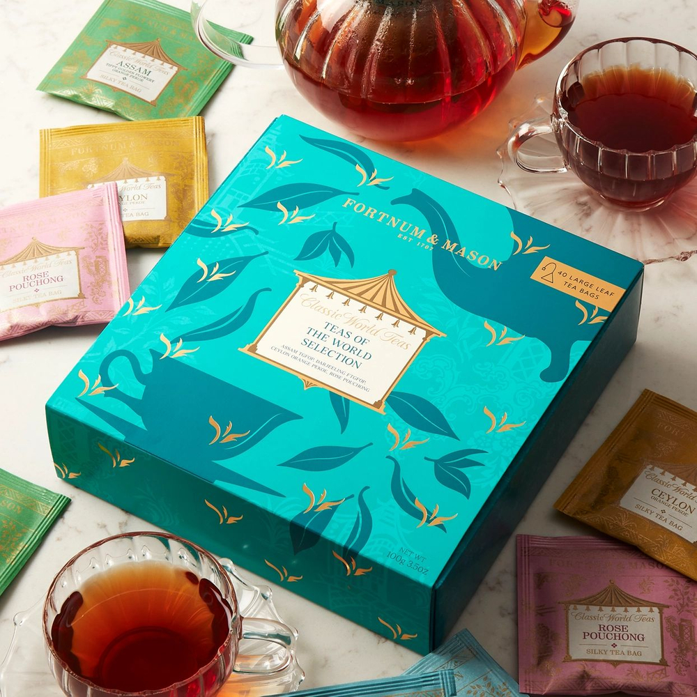 Fortnum&Mason Набор пакетиков чая Classic World Tea Bag Selection, 40шт