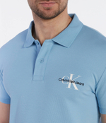 Поло MONOLOGO CALVIN KLEIN JEANS - голубой(J30J323395)