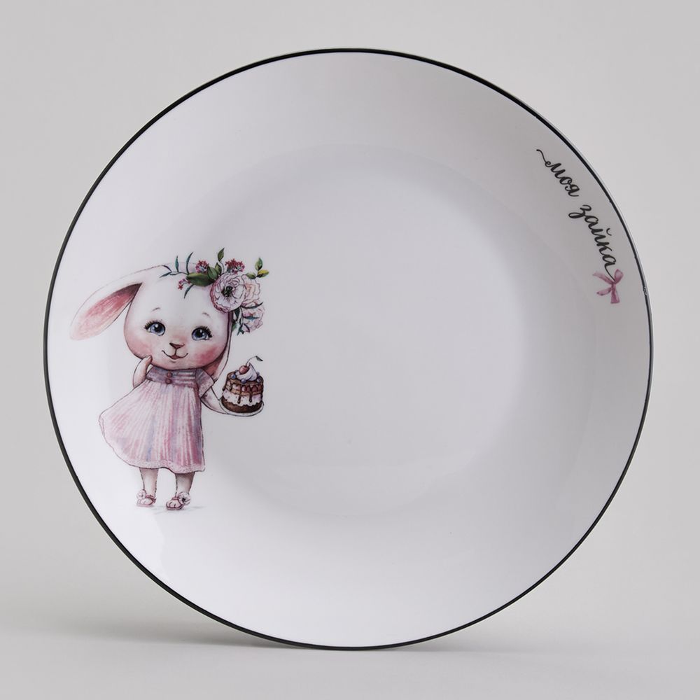 НАБОР ПОСУДЫ LEFARD МОЯ ЗАЙКА, 3 ПР.: САЛАТНИК 470МЛ, ТАРЕЛКА 20СМ, КРУЖКА 220МЛ