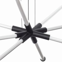 Citilux LUCIA CL217181 Люстра светодиодная подвесная Чёрная