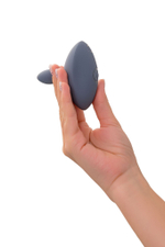 Серая анальная вибровтулка Booty Absolute Beginners 4 (Цвет: серый)