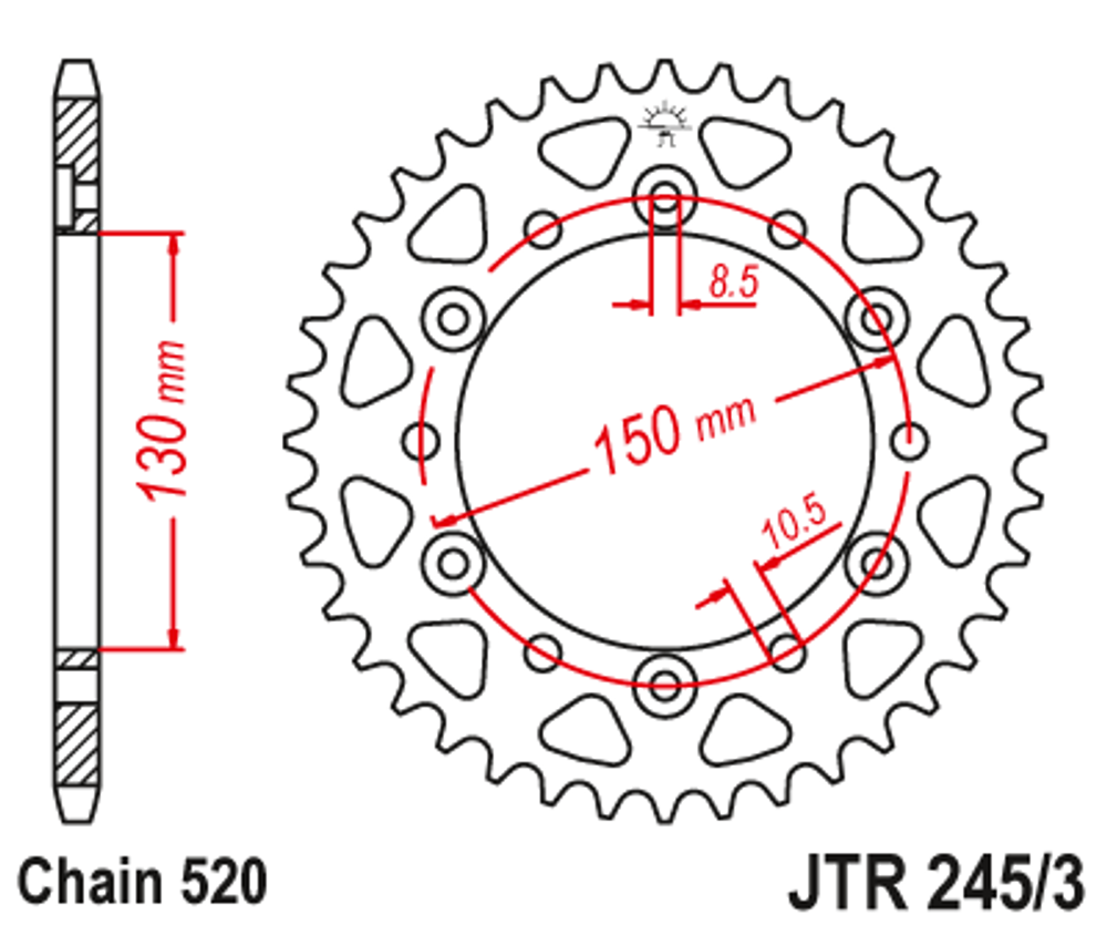 Звезда JTR245/3.42